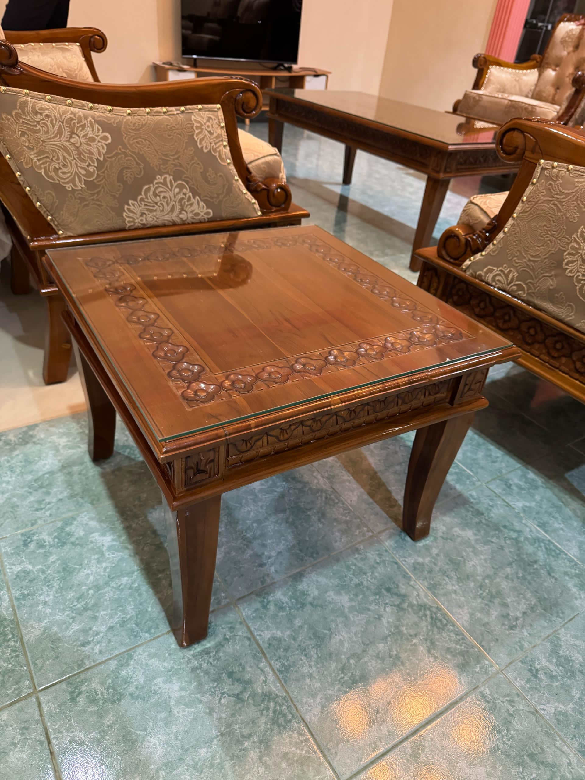 Set Sofa Alladin Berkusyen 3+2+1+1 | Fabrik Mewah | RM12,999